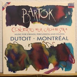Bartok Concerto For Orchestra Vinyl Lp